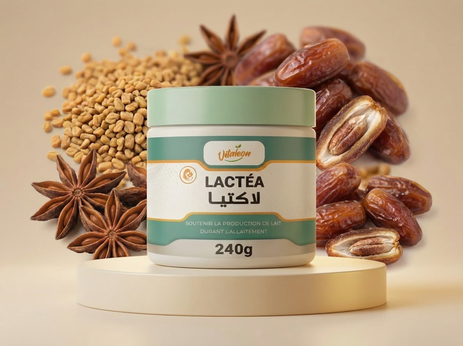 Lactéa – Poudre naturelle